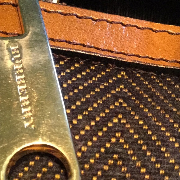 Tweed burberry bag - Picture 5 of 8
